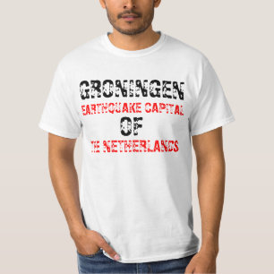 T-shirt Aardbeving Groningen