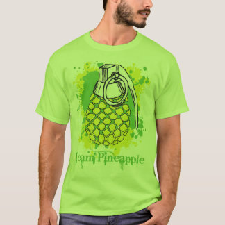 T-shirt abacaxi da equipe