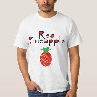 T-shirt abacaxi vermelho