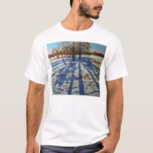 T-shirt Abadia Derbyshire de Calke do pleno inverno