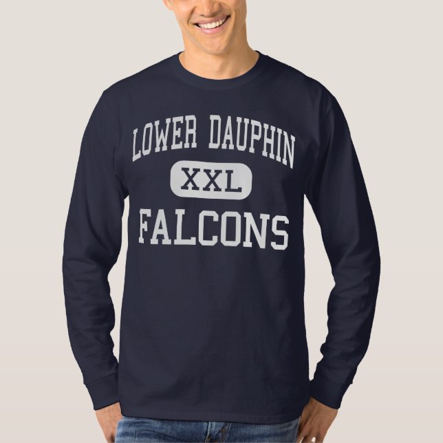 T-shirt Abaixe o Dauphin - Falcons - elevação - (Frente)