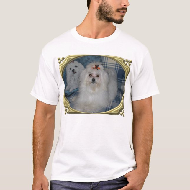 T-shirt Abby no quadro (Frente)