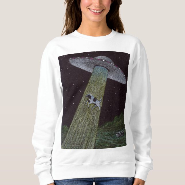 T-shirt Abdução de alienígenas (Frente)