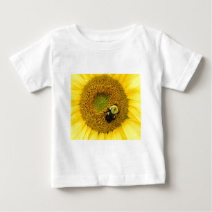T-shirt Abelha em girassol