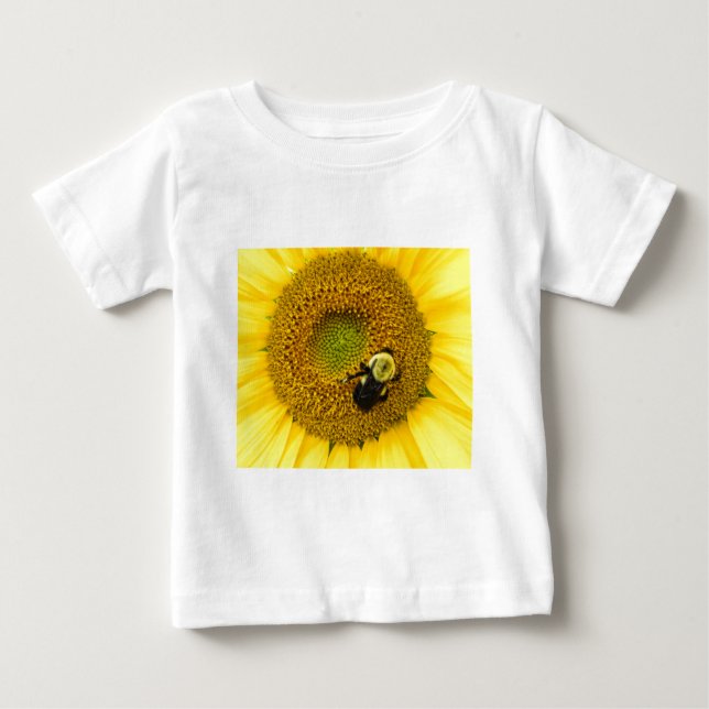 T-shirt Abelha em girassol (Frente)