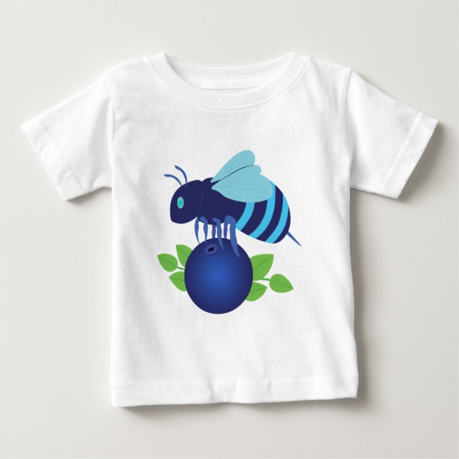 T-shirt Abelhas de mirtilo (Frente)