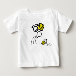 T-shirt abelhas de trabalho felizes