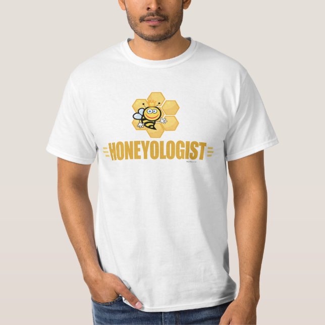 T-shirt Abelhas Engraçadas (Frente)