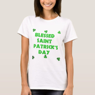 T-shirt Abençoado Dia de São Patrício (2)