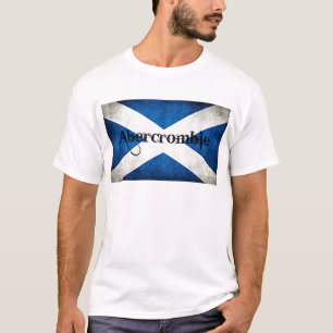T-shirt Abercrombie Grunge Flag