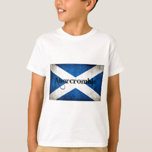 T-shirt Abercrombie Grunge Flag