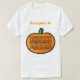 T-shirt Abóbora Pi (Frente do Design)