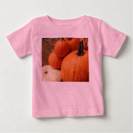 T-shirt abóboras para o Halloween no convés