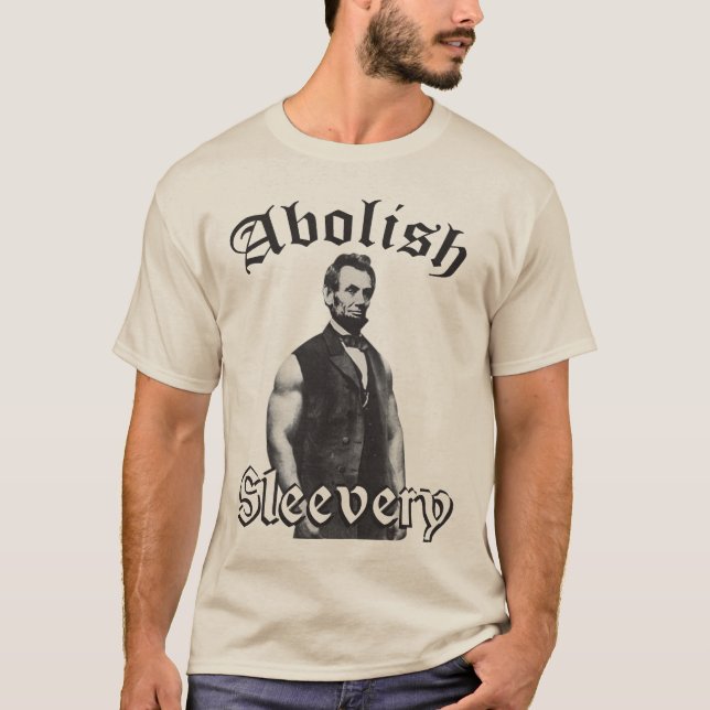 T-shirt Abolish Sleeach - Abraham Lincoln (Frente)