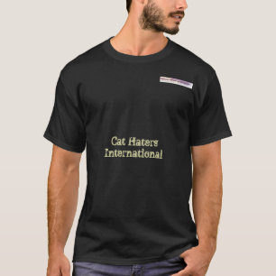 T-shirt Aborrecedores do gato internacionais