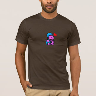 T-shirt Abraçando bot, apenas