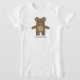 T-shirt Abraço do Urso Marrom-Cinto (Laydown)