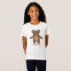 T-shirt Abraço do Urso Marrom-Cinto (Frente Completa)