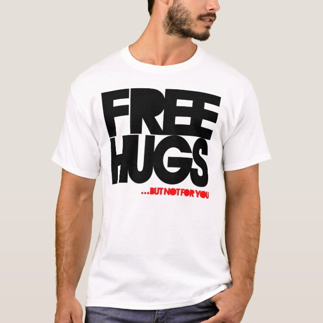 T-SHIRT ABRAÇOS LIVRES (Frente)