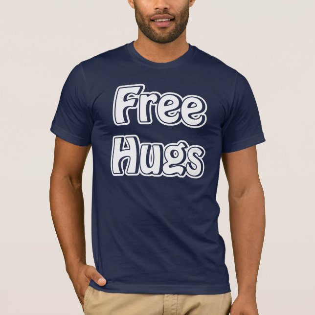 T-shirt Abraços livres (Frente)