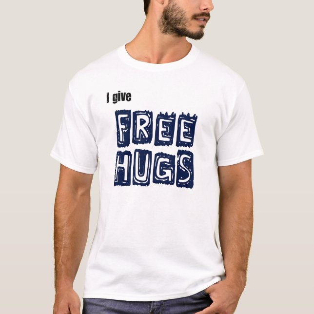 T-shirt Abraços livres (Frente)