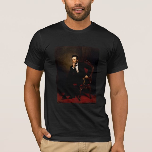 T-shirt Abraham Lincoln (Frente)