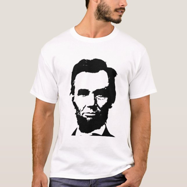 T-shirt Abraham Lincoln (Frente)