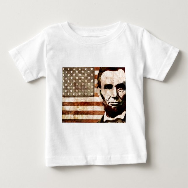 T-shirt Abraham Lincoln (Frente)