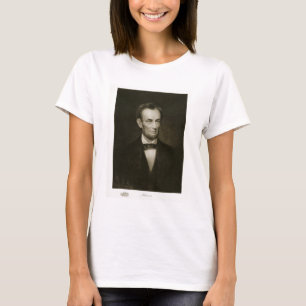 T-shirt Abraham Lincoln, 16o presidente do Stat unido