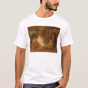 T-shirt Abraham recebe os três anjos, 1646 (óleo no pa