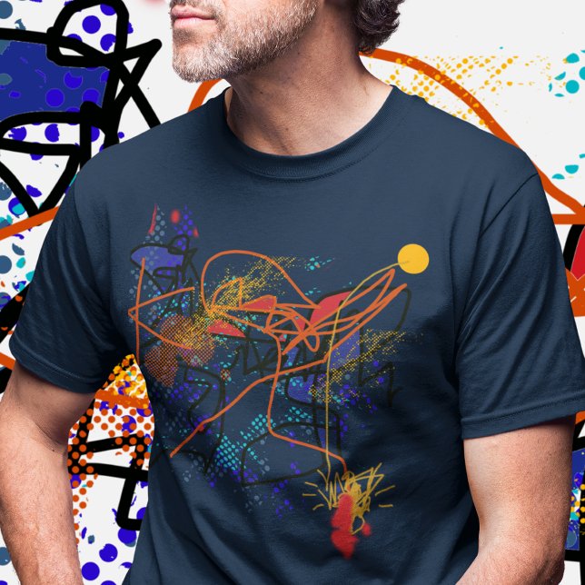 T-shirt Abstract art (Criador carregado)
