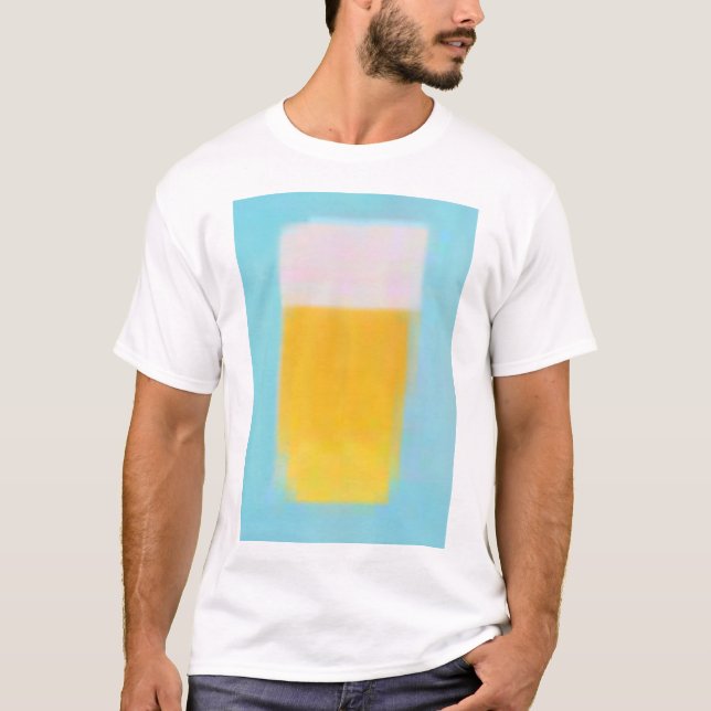T-shirt abstract beer tee (Frente)