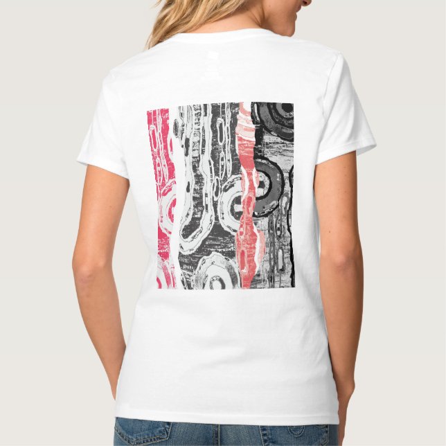 T-Shirt – Abstract Land (Verso)