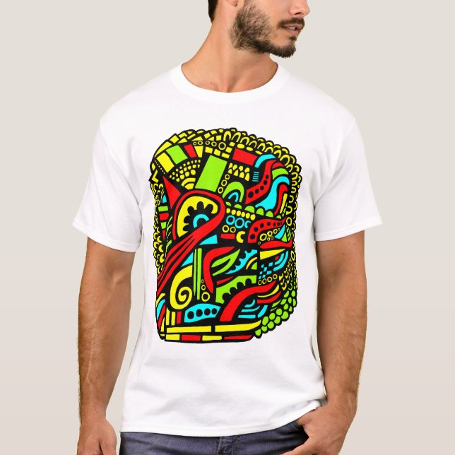 T-shirt Abstrato (Frente)
