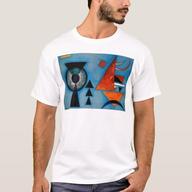 T-shirt Abstrato de Duro de Soft Kandinsky (Frente)