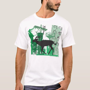 T-shirt abstrato do Impala