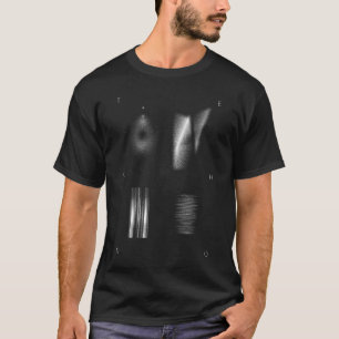 T-Shirt - abstrato do Techno
