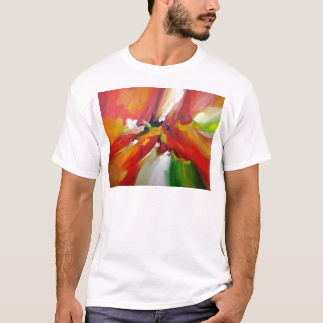 T-shirt Abstrato Expressionismo (Frente)