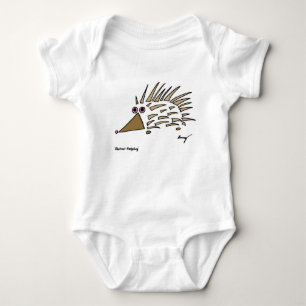 T-shirt Abstrato Hedgehog Criança Creeper