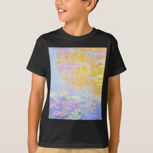 T-shirt abstrato, nenúfares de Monet 7