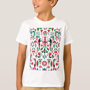 T-shirt Abstrato Peacock