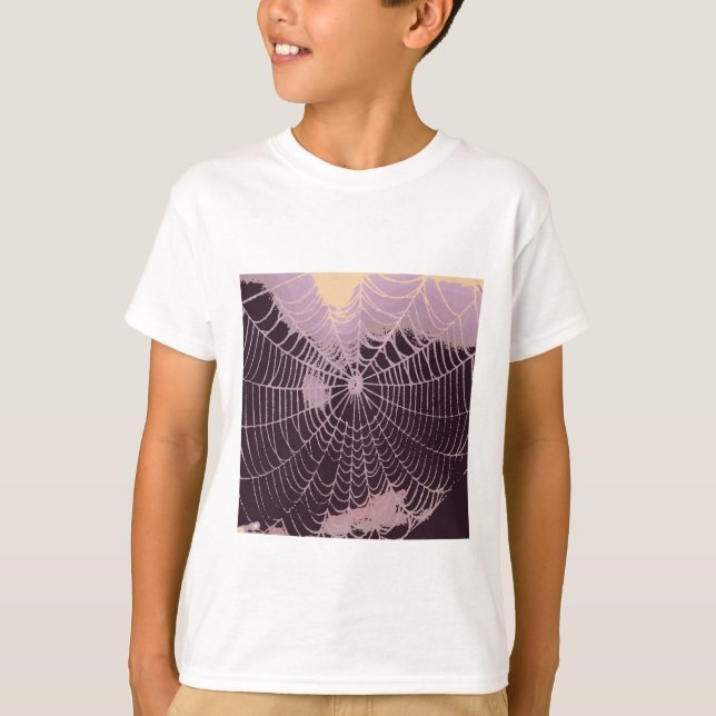 T-shirt Abstrato Spider Web (Frente)