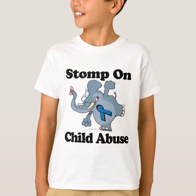 T-shirt Abuso Infantil (Frente)