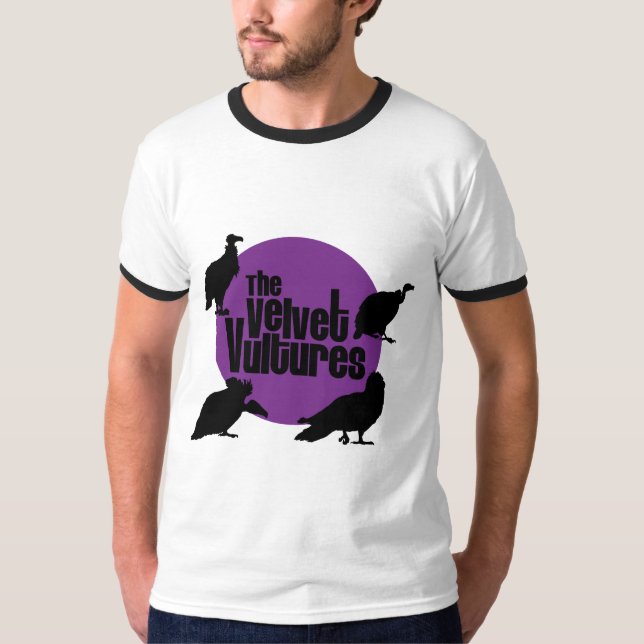 T-shirt abutres de veludo (Frente)
