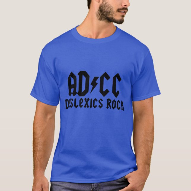T-shirt AC/DC engraçado (Frente)