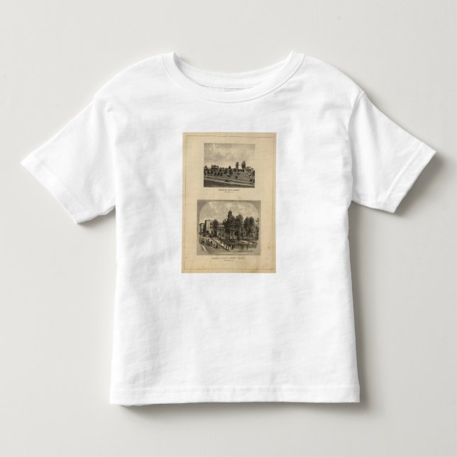 T-shirt Academia do homem de Staunton (Frente)