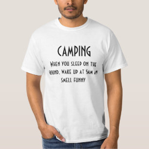 T-shirt acampamento