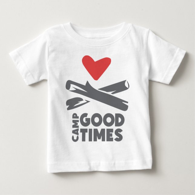 T-shirt Acampamento Goodtimes (Frente)