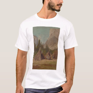 T-shirt Acampamento indiano no vale de Yosemite (1189)