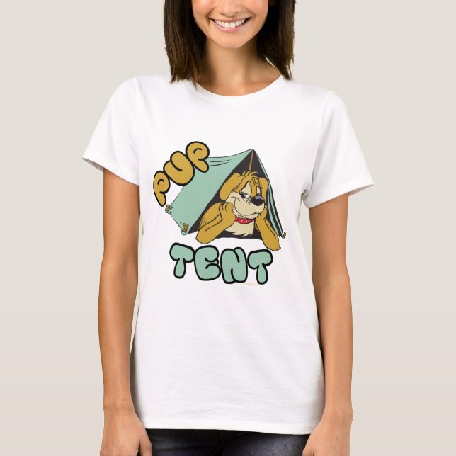 T-shirt Acampamento Pup Tent (Frente)